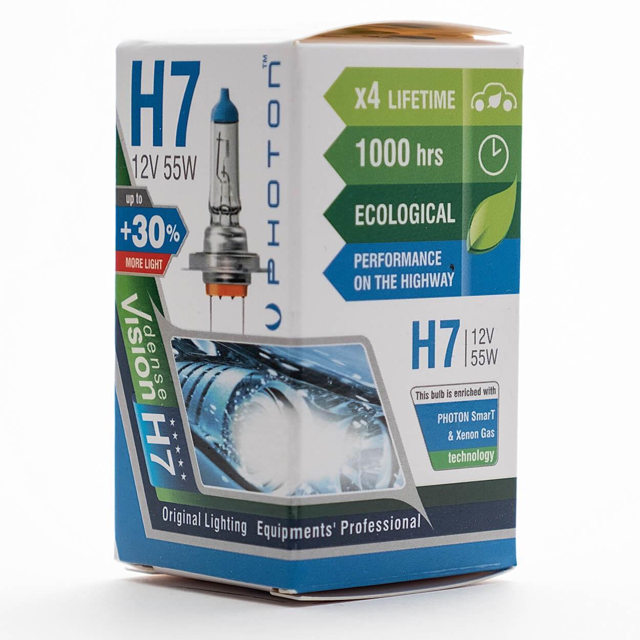PHOTON H7 12V 55W ECO +%30 LL AMPUL PH5507 E