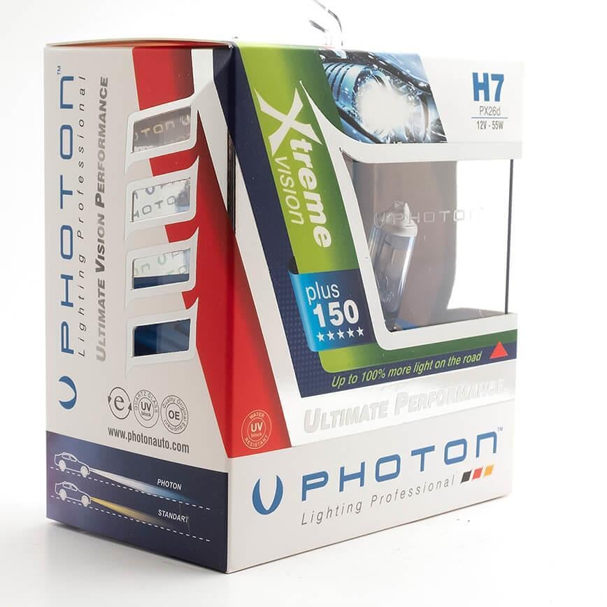 PHOTON H7 12V 55W XTREME VISION SET (%150 FAZLA IŞIK) PH5507 XV