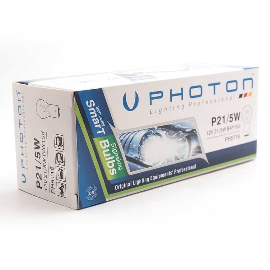 PHOTON P21/5W 12V 1016 ÇİFT DUY STANDART AMPUL PH5716