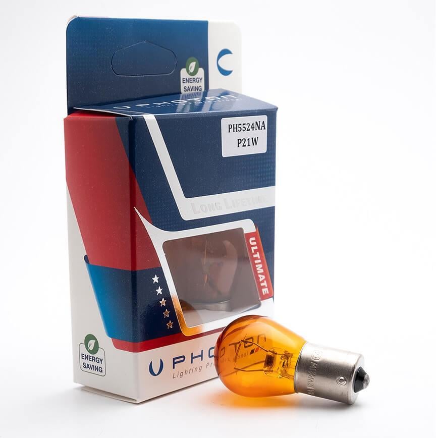 Photon P21W 12V 93 NATURAL AMBER PH5524 NA