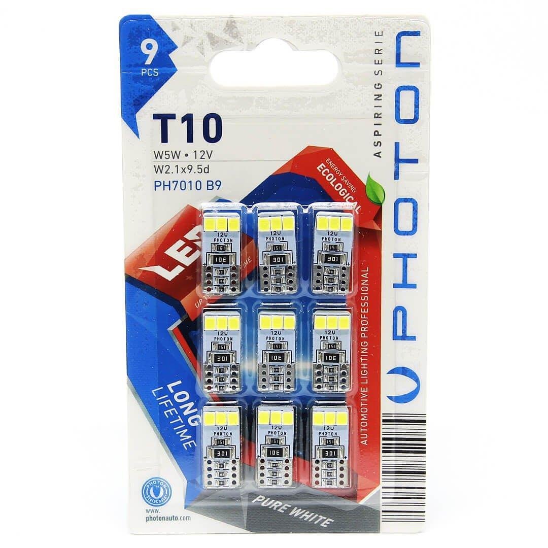 Photon T10 W5W 12V ASPIRING SERIE (9LU BLİSTER) PH7010 B9