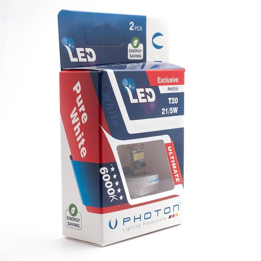 Photon T20 W21/5W 12V LED PH7215