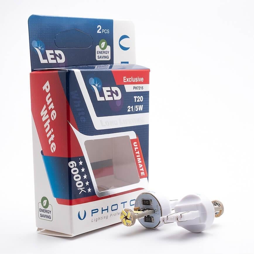 Photon T20 W21/5W 12V LED PH7215