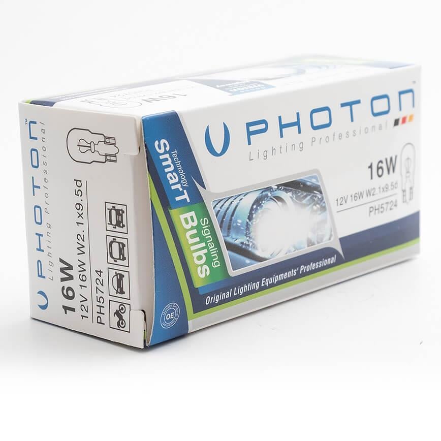 PHOTON W16W 12V 3.STOP DİPSİZ AMPÜL PH5724