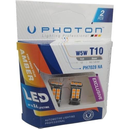 Photon W5W 15SMD AMBER 12V EXCLUSİVE CB PARK LED PH7028 NA