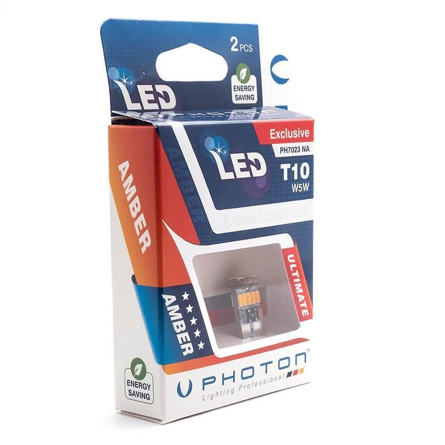 PHOTON W5W T10 CB 15SMD N.AMBER EXCLUSIVE SER. PH7023 NA