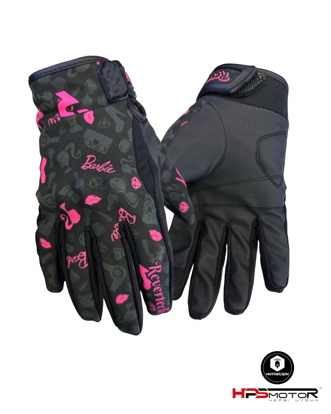 Revertech Strong Barbie Desenli Kadın Eldiven