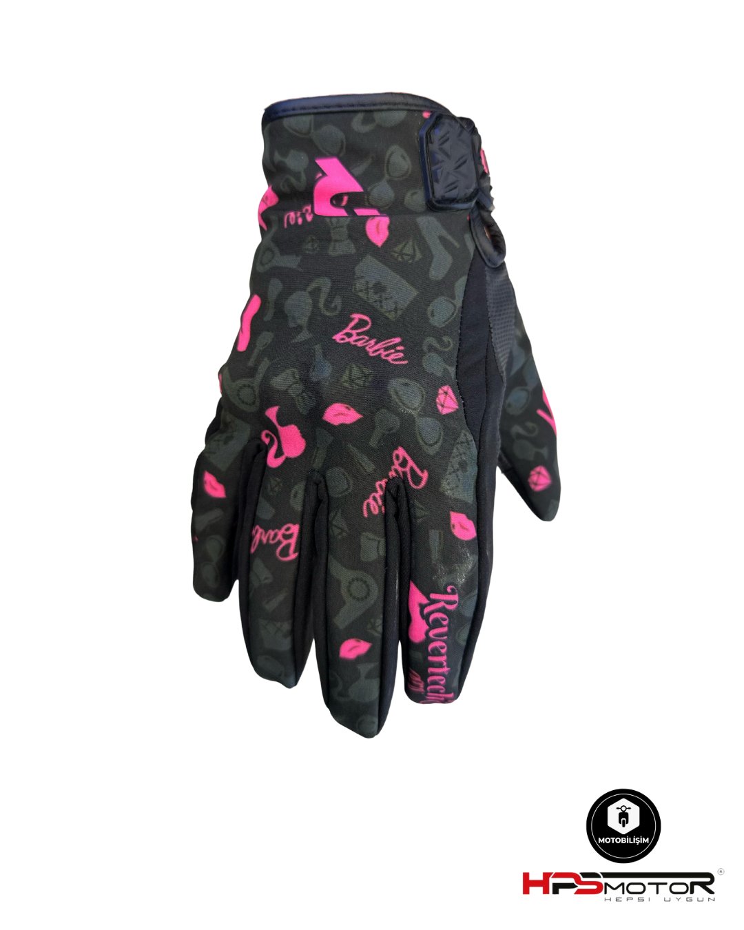 Revertech Strong Barbie Desenli Kadın Eldiven