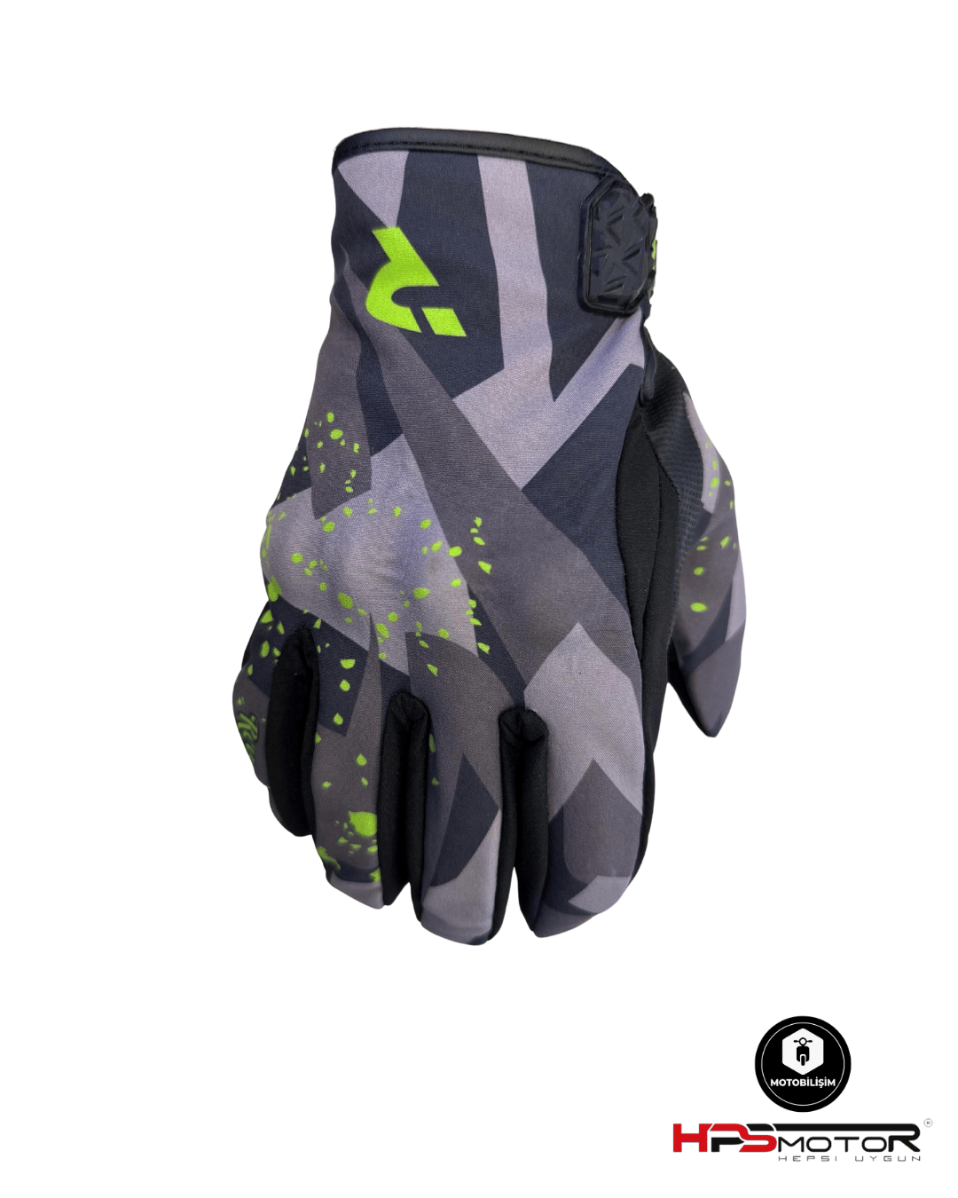 Revertech Strong Gri-Siyah Eldiven