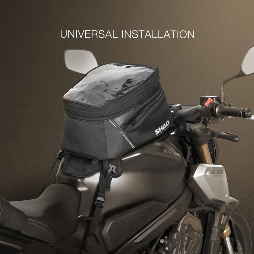 SHAD SL20 Motosiklet Depo Üstü Çanta Mıknatıslı Bağlantı 12-15 Litre X0SL201F