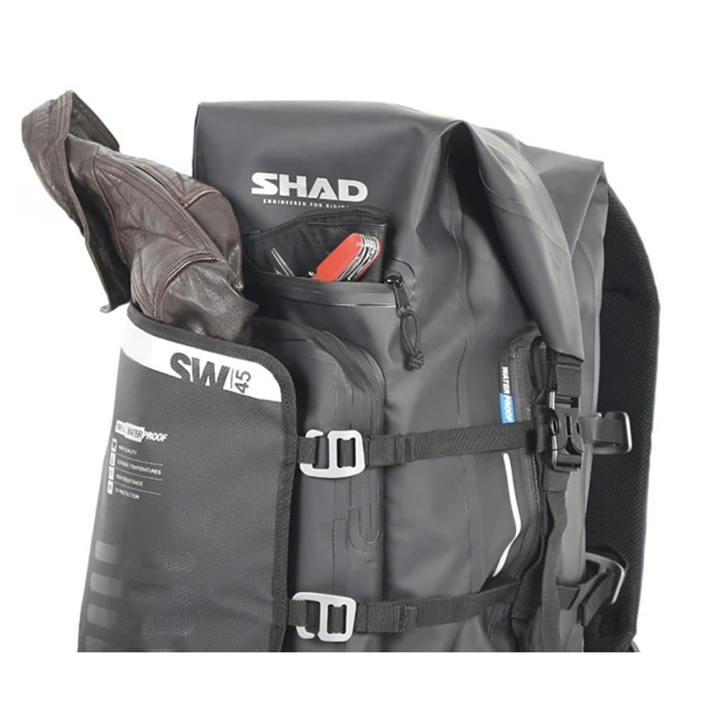 SHAD SW45 Motosiklet Sırt Çantası / Arka Soft Çanta X0SW45