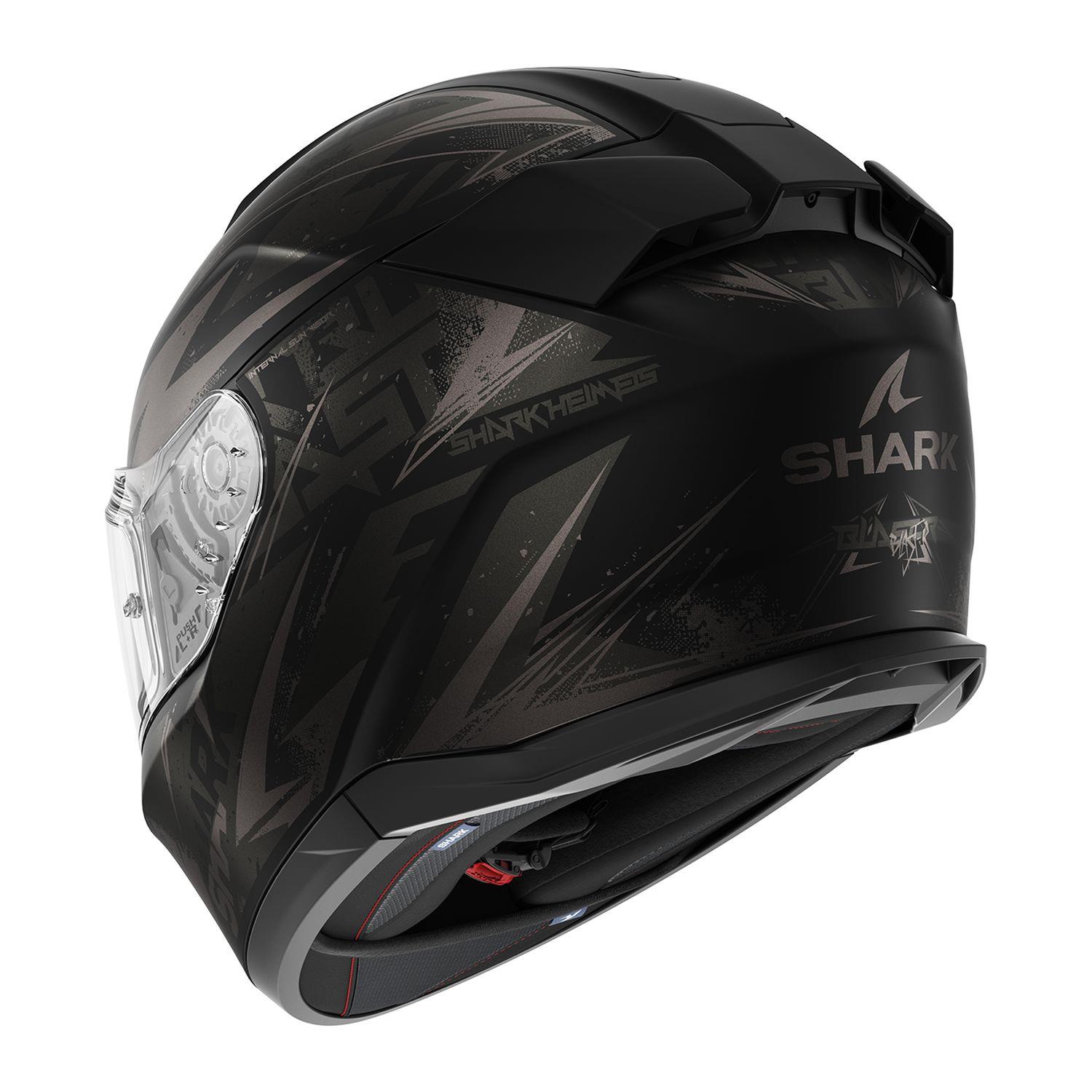 Shark D-Skwal 3 Blast-R Mat Kapalı Kask