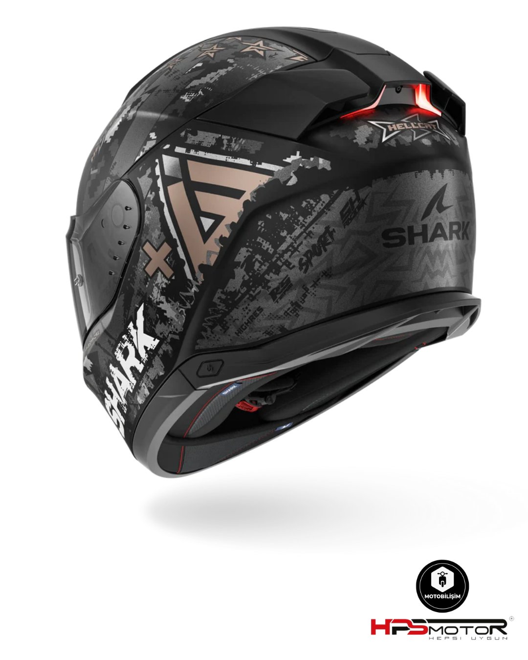 Shark İ3 Hellcat Kapalı Kask Kua