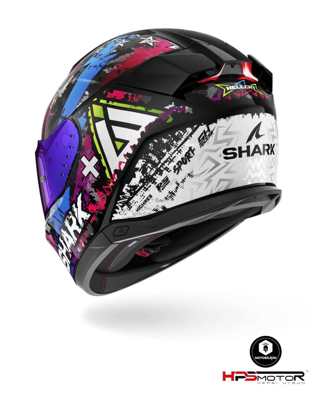 Shark İ3 Hellcat Kapalı Kask Kub