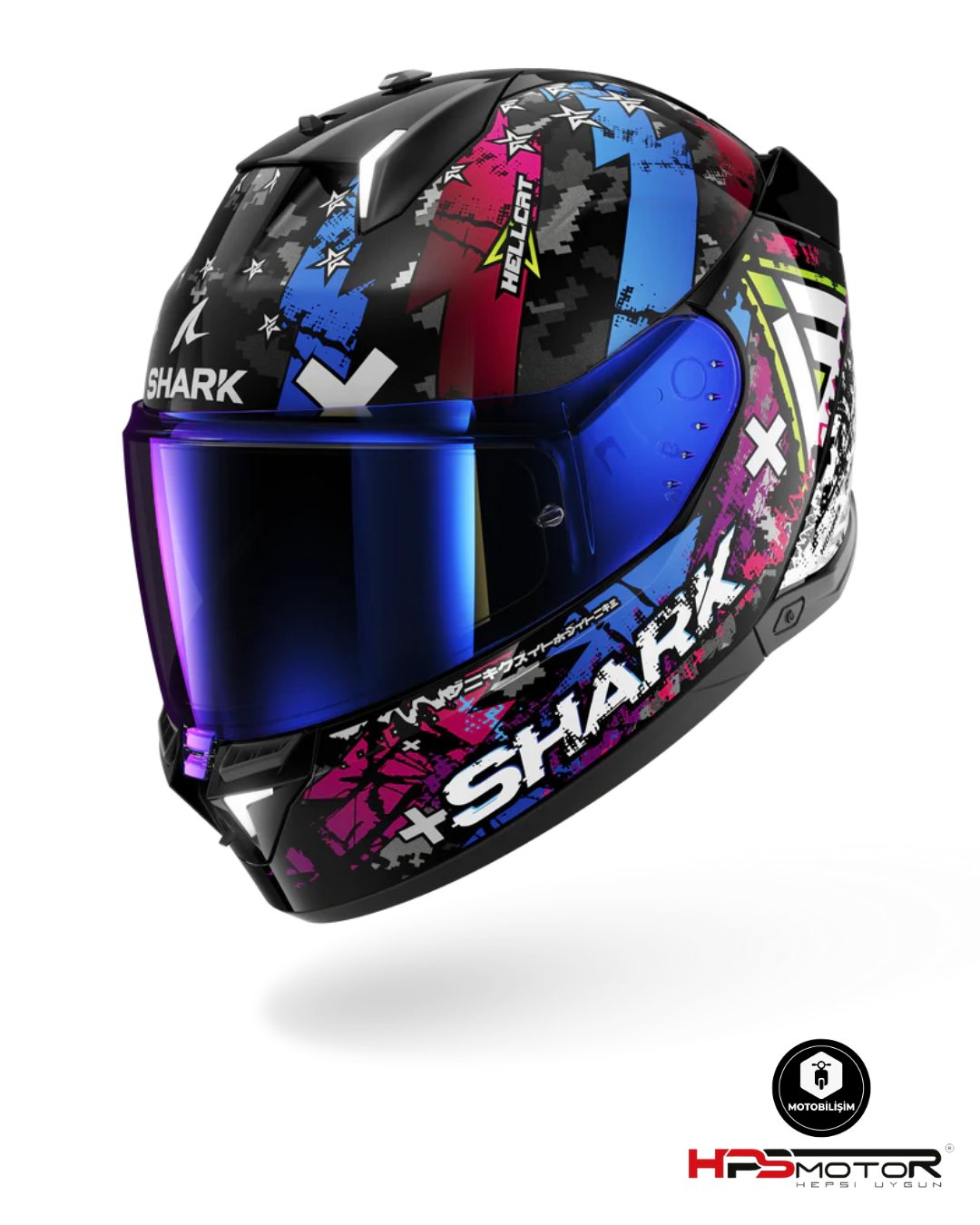 Shark İ3 Hellcat Kapalı Kask Kub