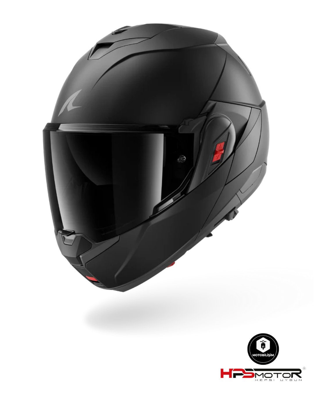 Shark Oxo Dark Shadow Çene Açılır Kask