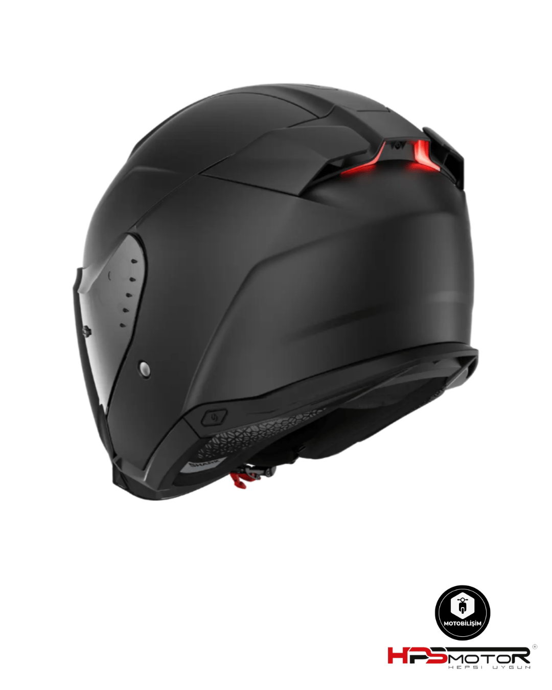 Shark Skwal İ3 Jet Dark Shadow Mat Siyah Kask Kma