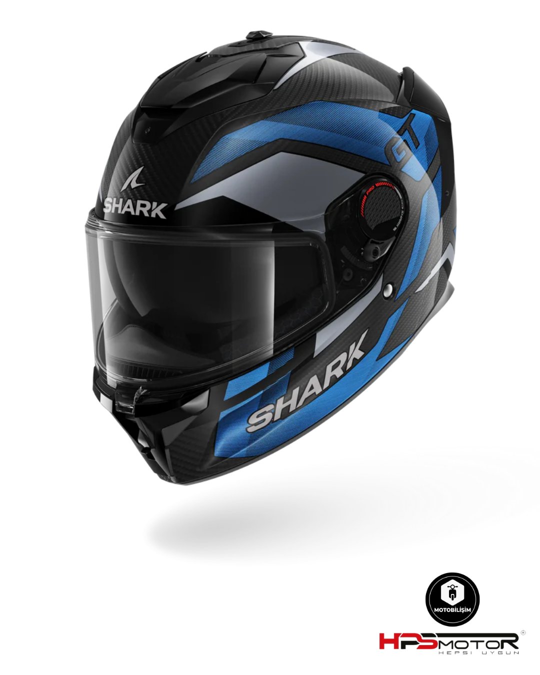 Shark Spartan GT Pro Rıtmo Carbon Kapalı Kask DBU
