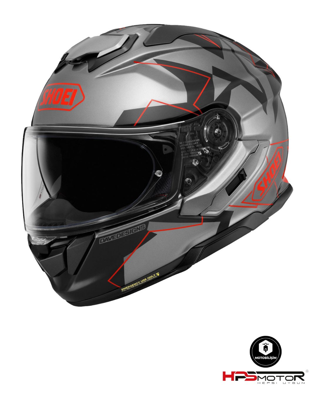 Shoei GT-Air 3MM 93 Collection Grip TC-1 Kapalı Kask
