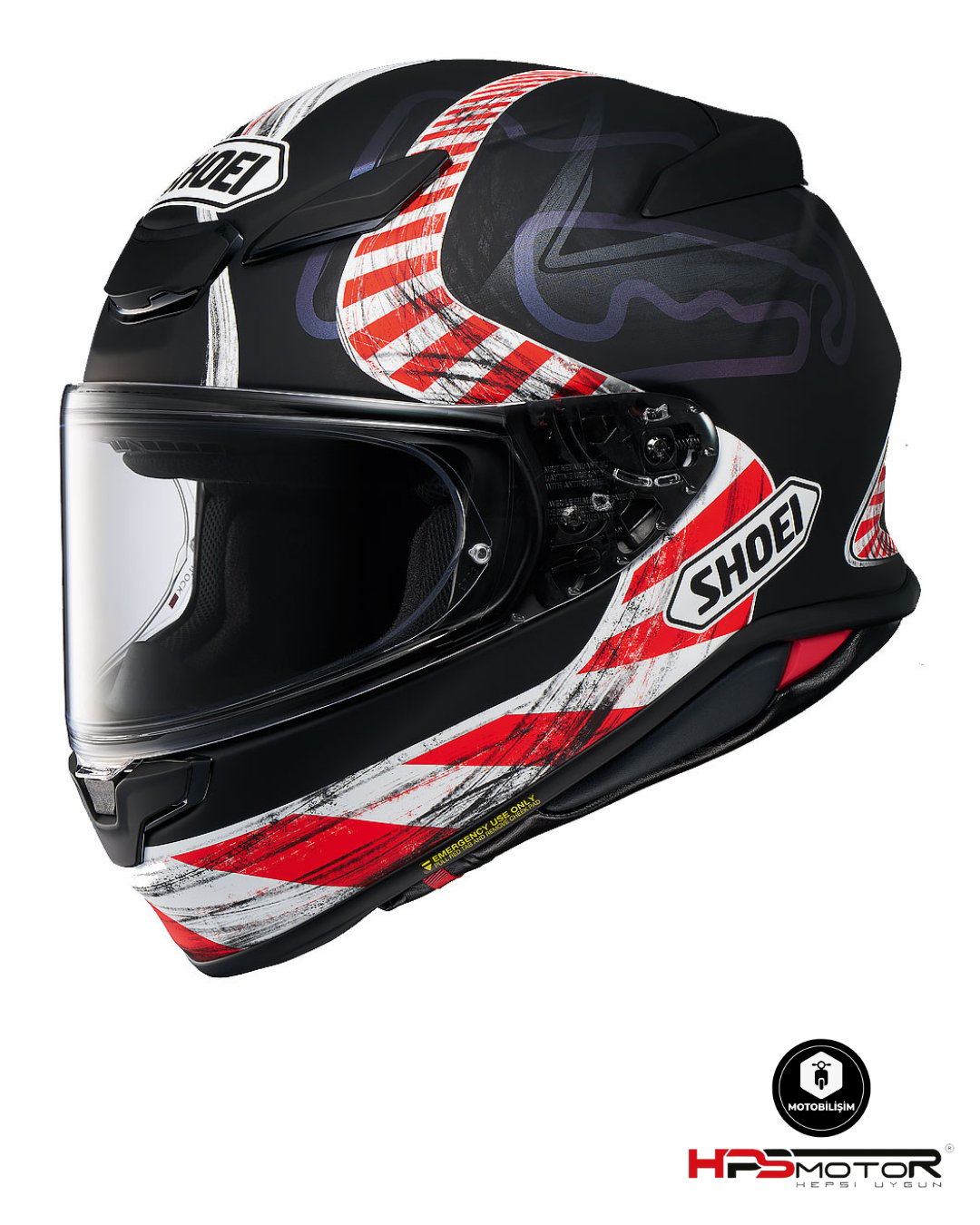 Shoei NXR 2 Knee Down TC-5 Kapalı Kask