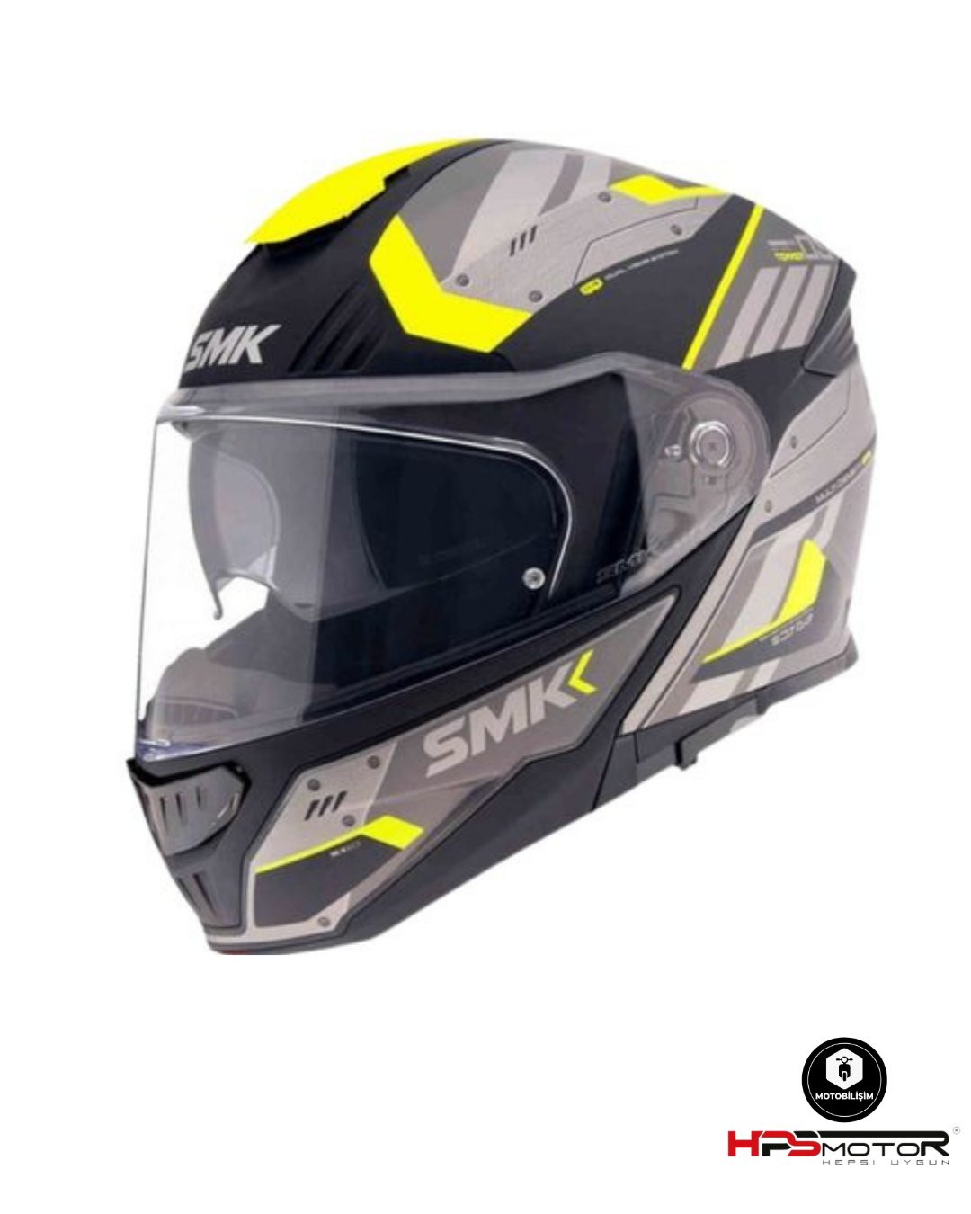 Smk Gullwing Tekker Çene Açılır Kask