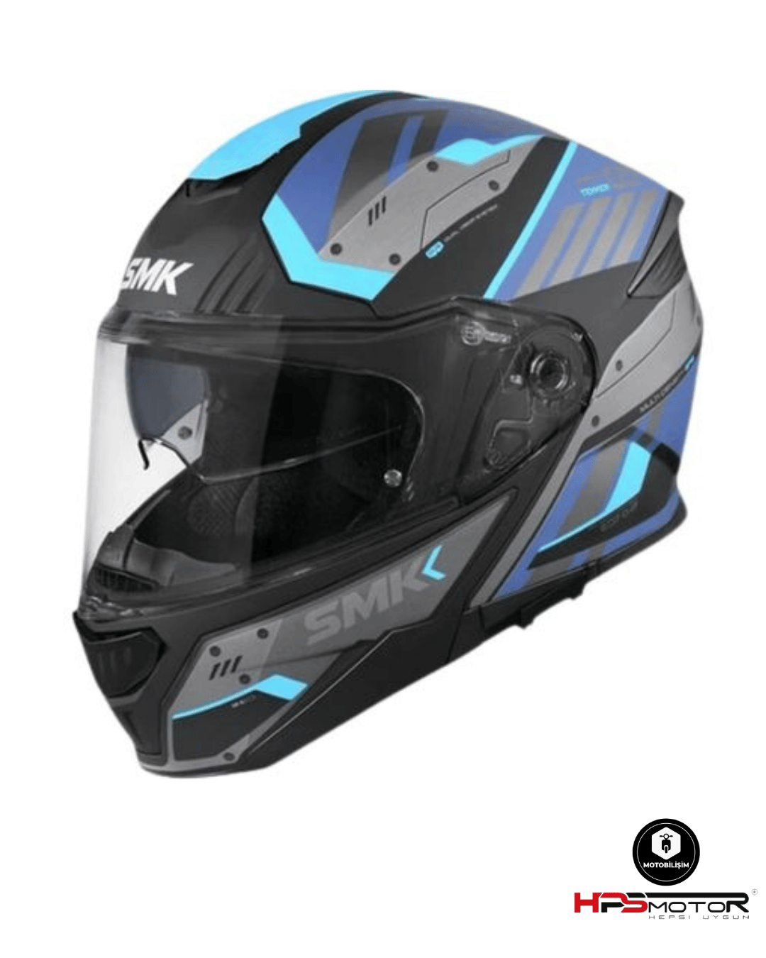 Smk Gullwing Tekker Çene Açılır Kask