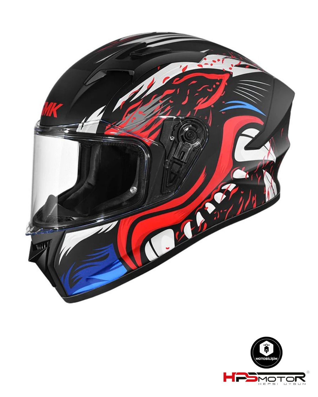 Smk Stellar Animal Kapalı Kask