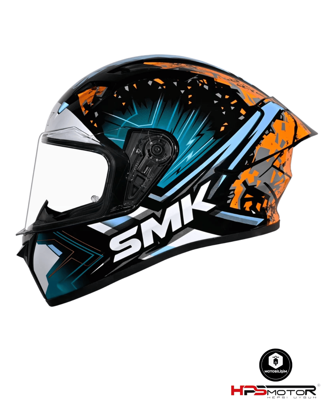 Smk Stellar S01 Flare Kapalı Kask GL275