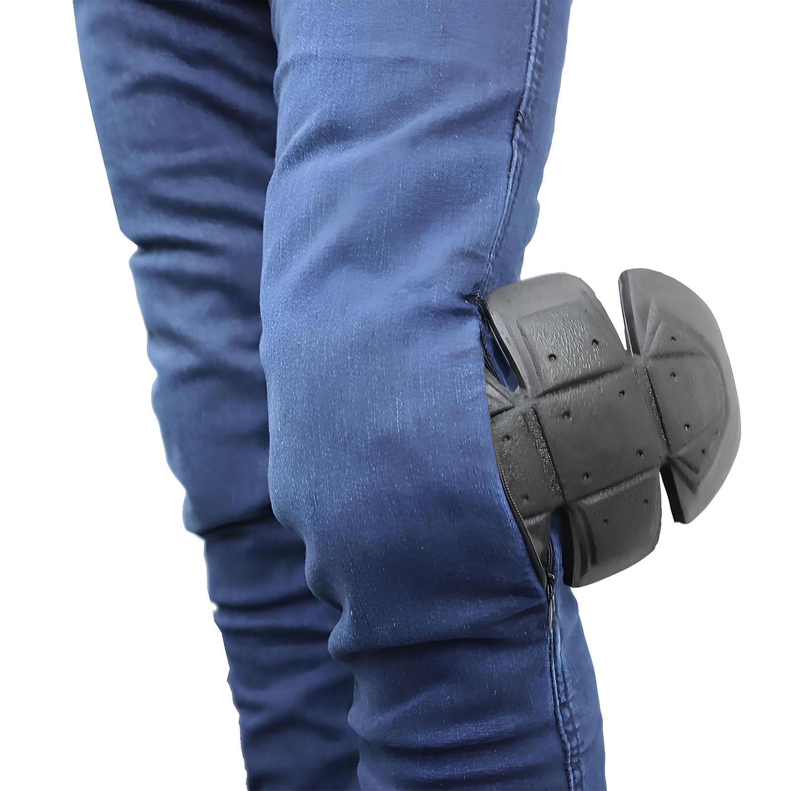 Vexo Titans Korumalı Kot Pantolon Mavi