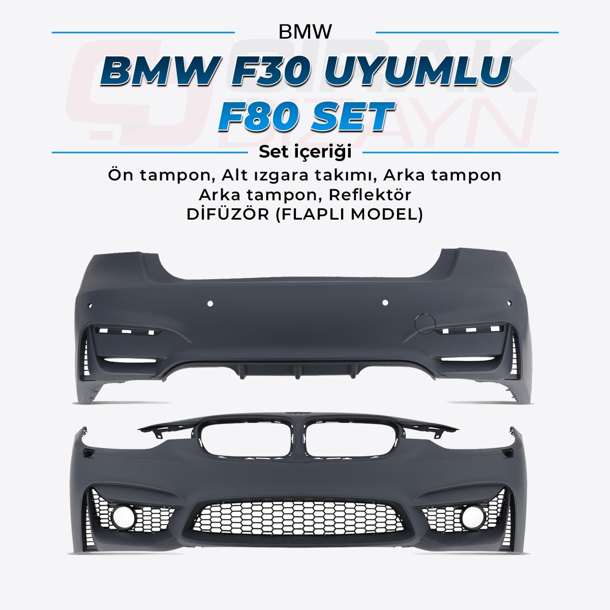 BMWBMW F30 Uyumlu F80 Görünüm SetiF30