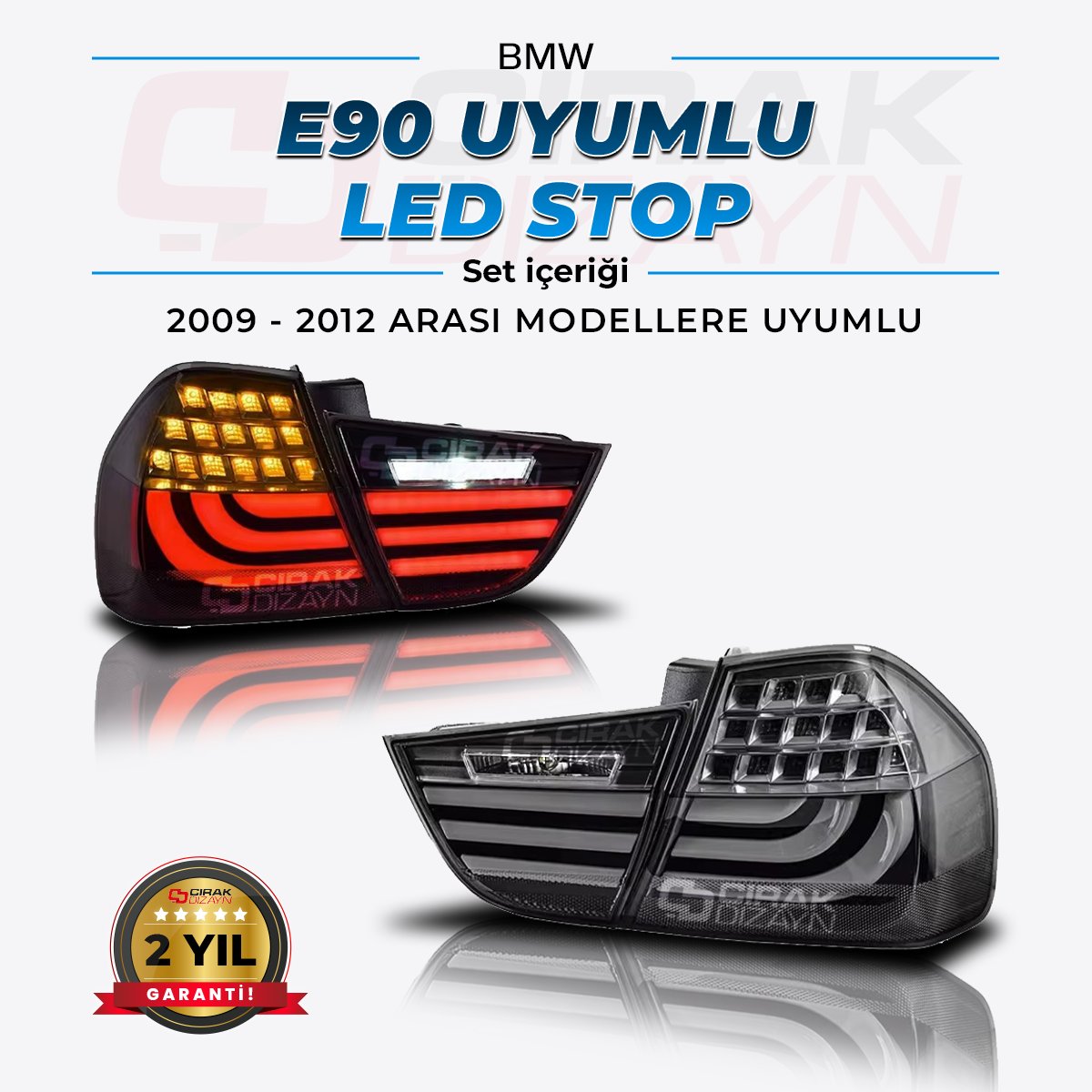 BMW E90 Uyumlu Led Stop