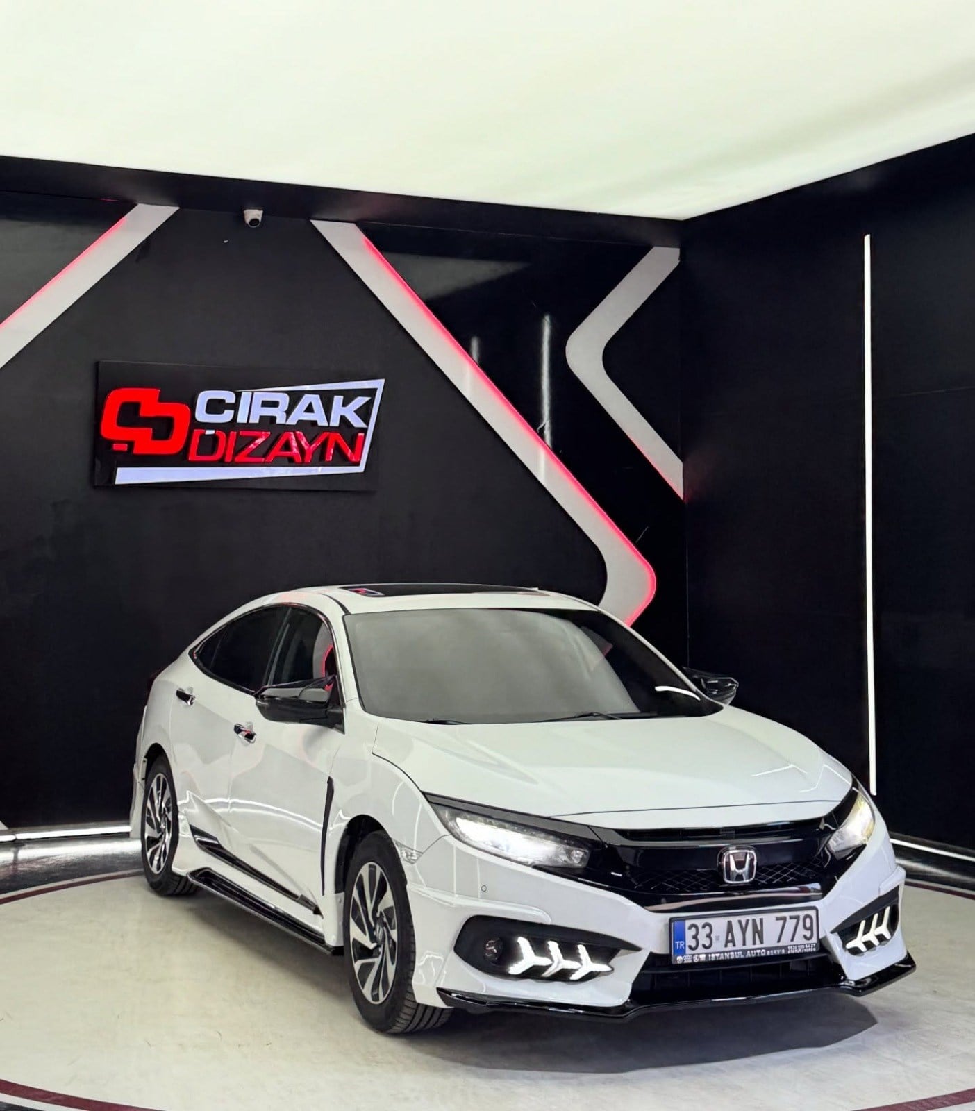 HondaHonda FC5 Ön Tampon Uyumlu Turbo Ön EkFC5 Tampon ekleri