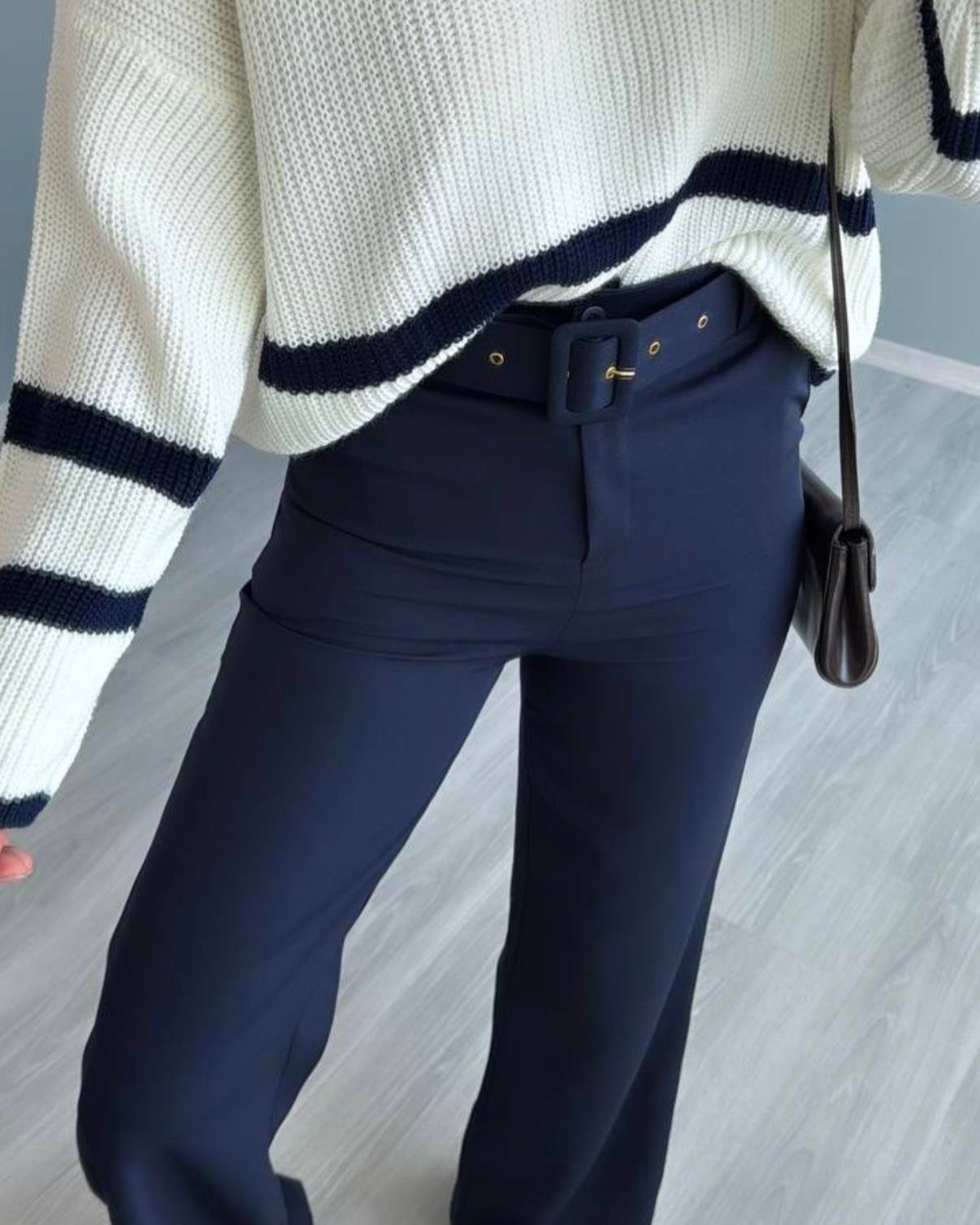CEPLİ BOL PAÇA PANTOLON