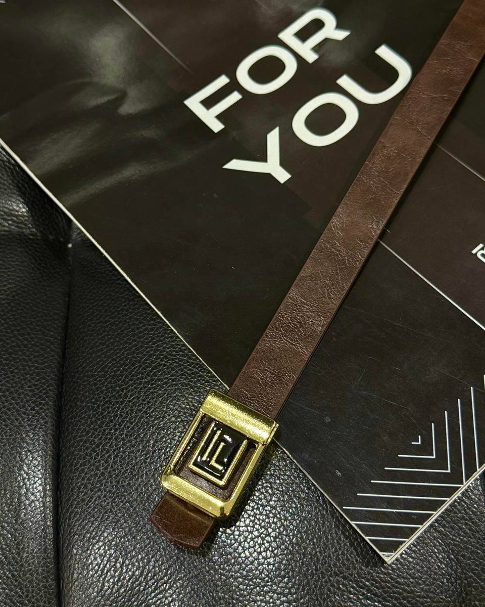 İTHAL F 2CM GOLD TOKA ACI KAHVE  KEMER 