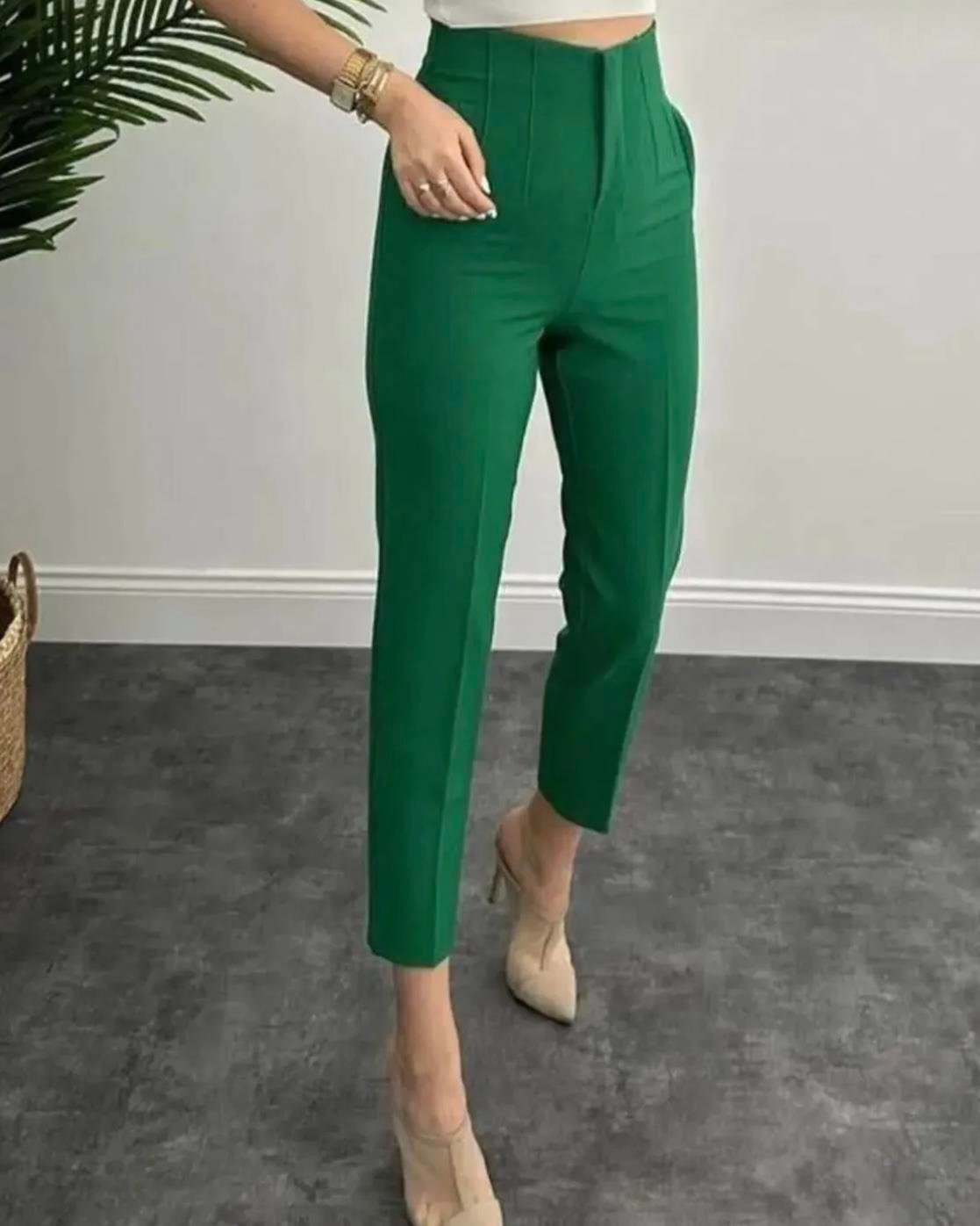 ZRA MODEL HAVUÇ KUMAŞ PANTOLON