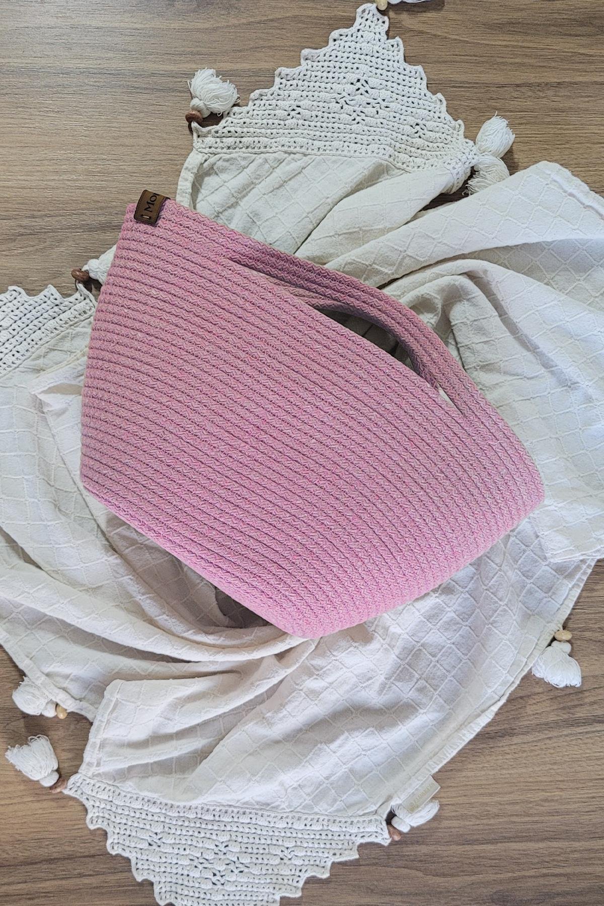 Monovia El Çantası Pembe Rengi