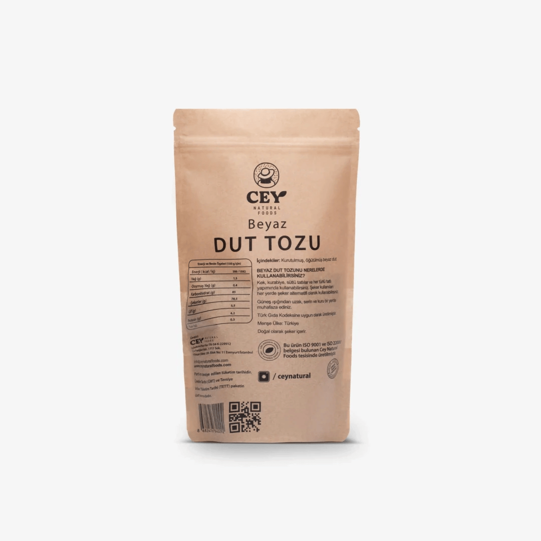 Cey Natural Beyaz Dut Tozu 300 gr