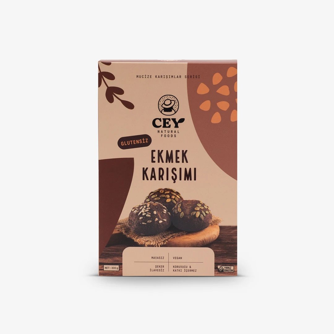Cey Natural Glutensiz Ekmek Karışımı 300 gr