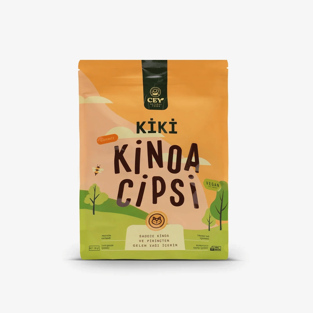 Cey Natural Kinoa Cipsi KİKİ 80 gr