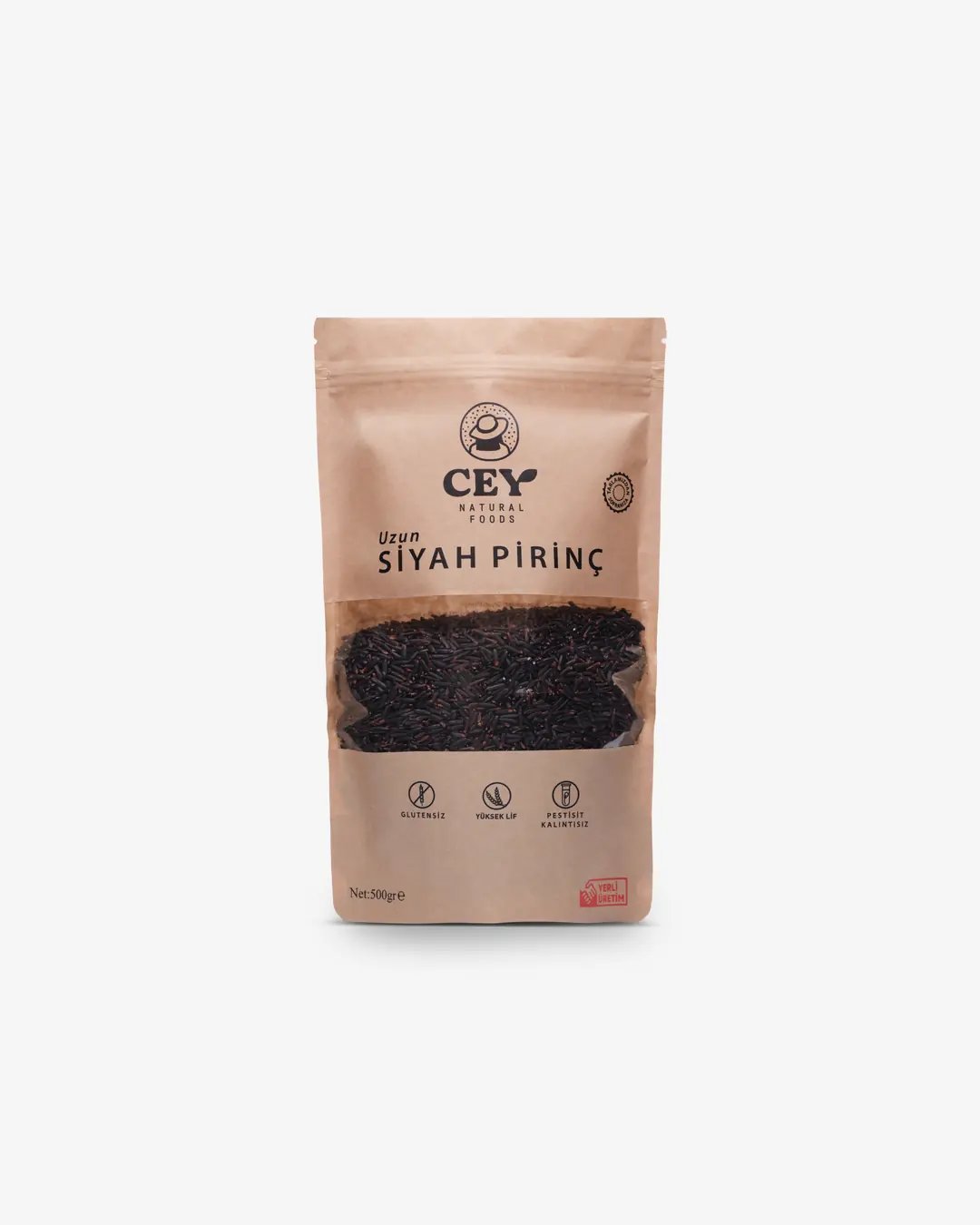 Cey Natural Uzun Siyah Pirinç 500 gr