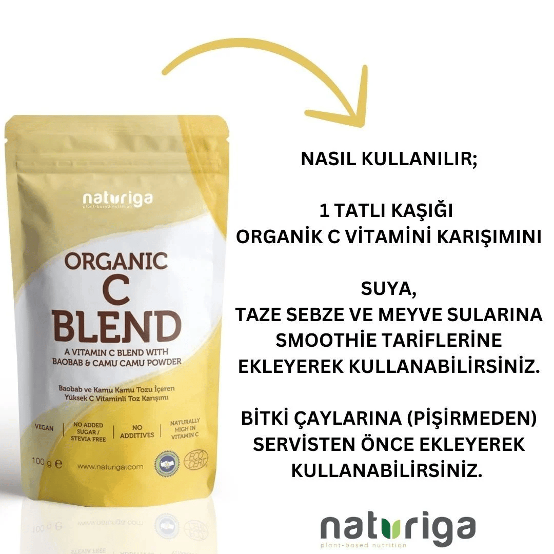 Naturiga C Vitaminli Organik Karışım 100 gr