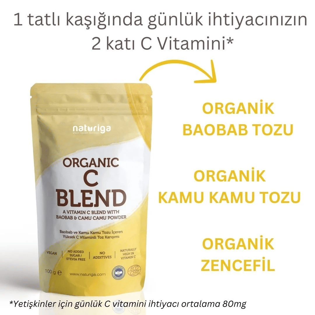 Naturiga C Vitaminli Organik Karışım 100 gr