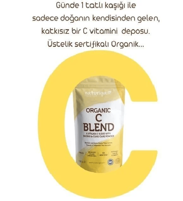 Naturiga C Vitaminli Organik Karışım 100 gr
