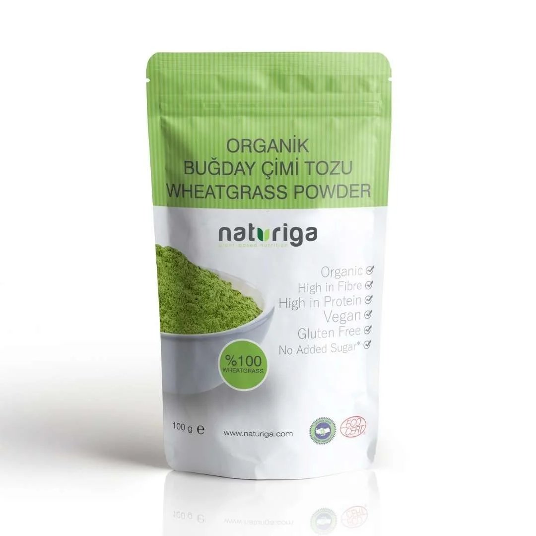 Naturiga Organik Buğday Çimi Tozu 100 gr