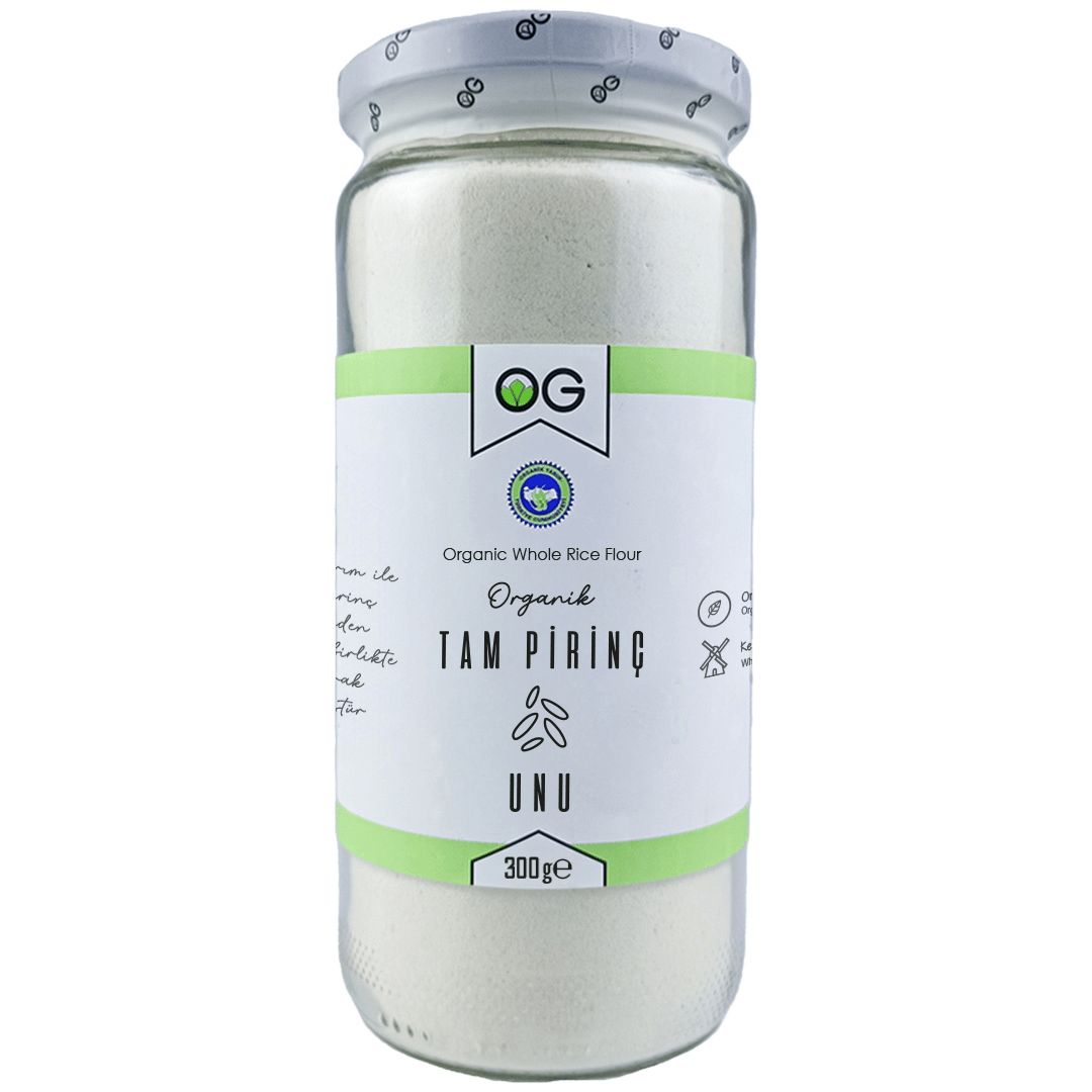 OG Natural Organik Tam Pirinç Unu 300 gr