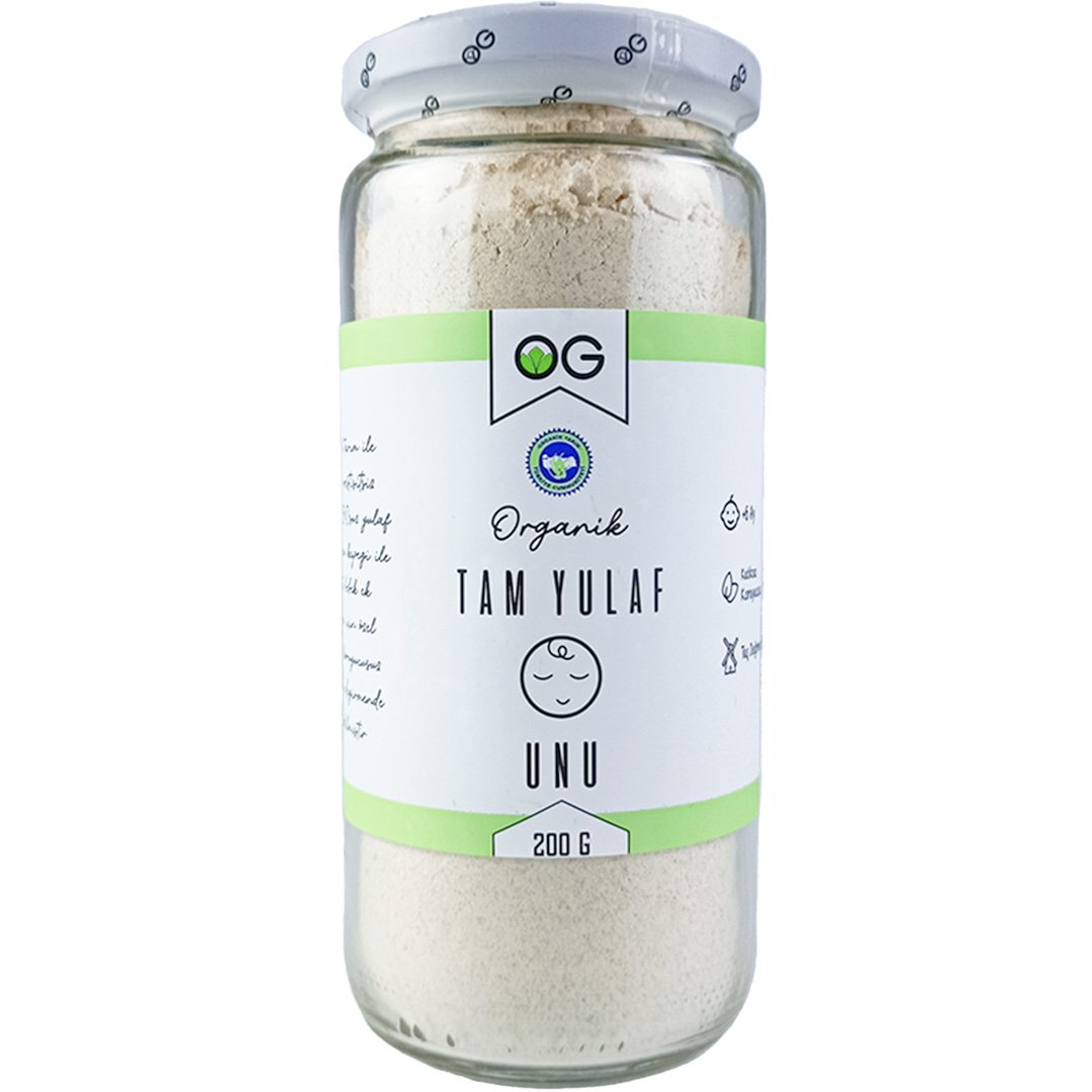 OG Natural Organik Tam Yulaf Unu 200 gr