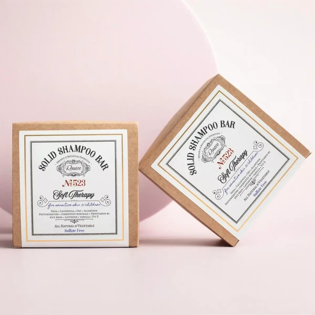 Rosece Bebekler Çocuklar ve Hassas Ciltler için Katı Şampuan 80 gr