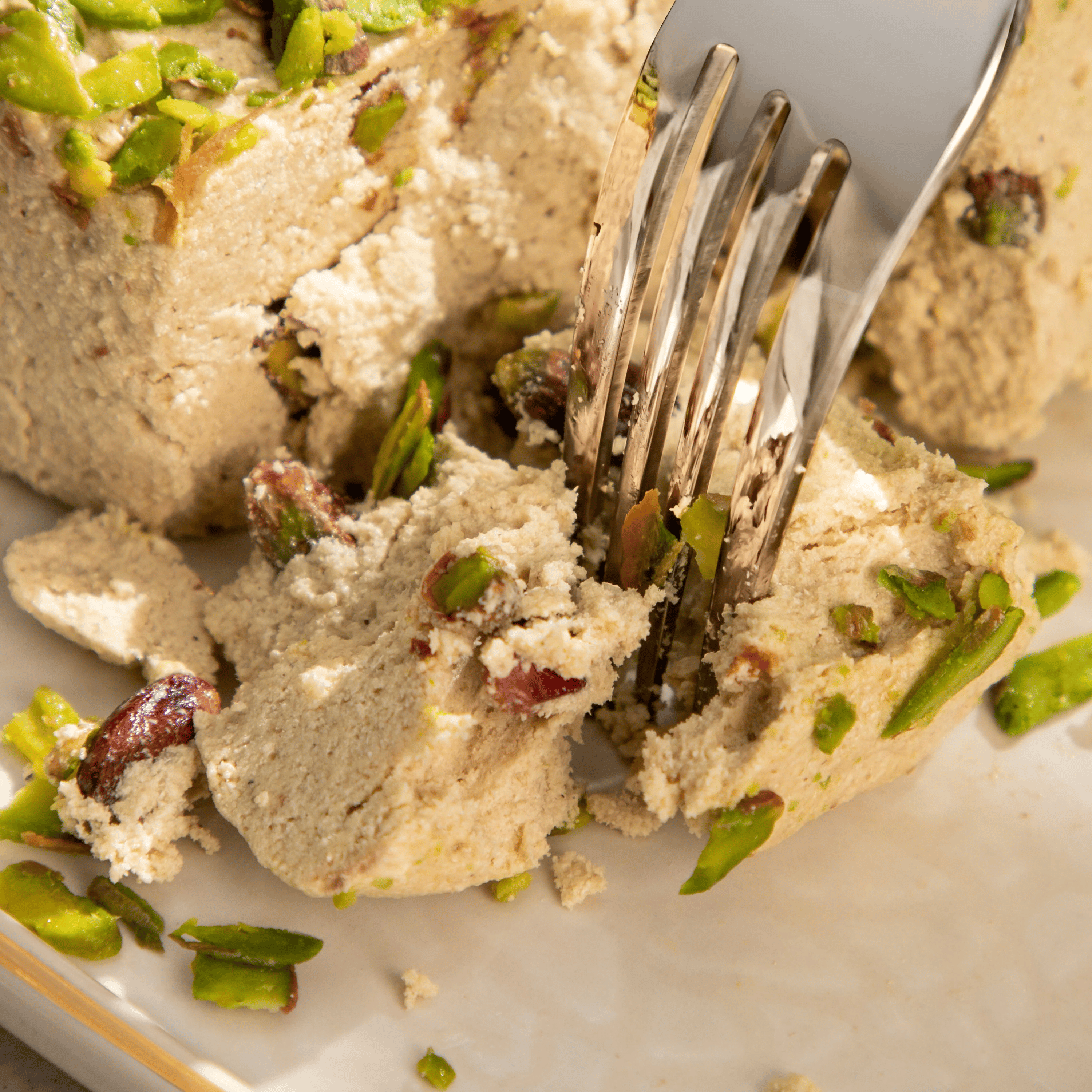 Servet Antep Fıstıklı Taze Tahin Helvası 400 gr & Rafine Şeker İlavesiz 