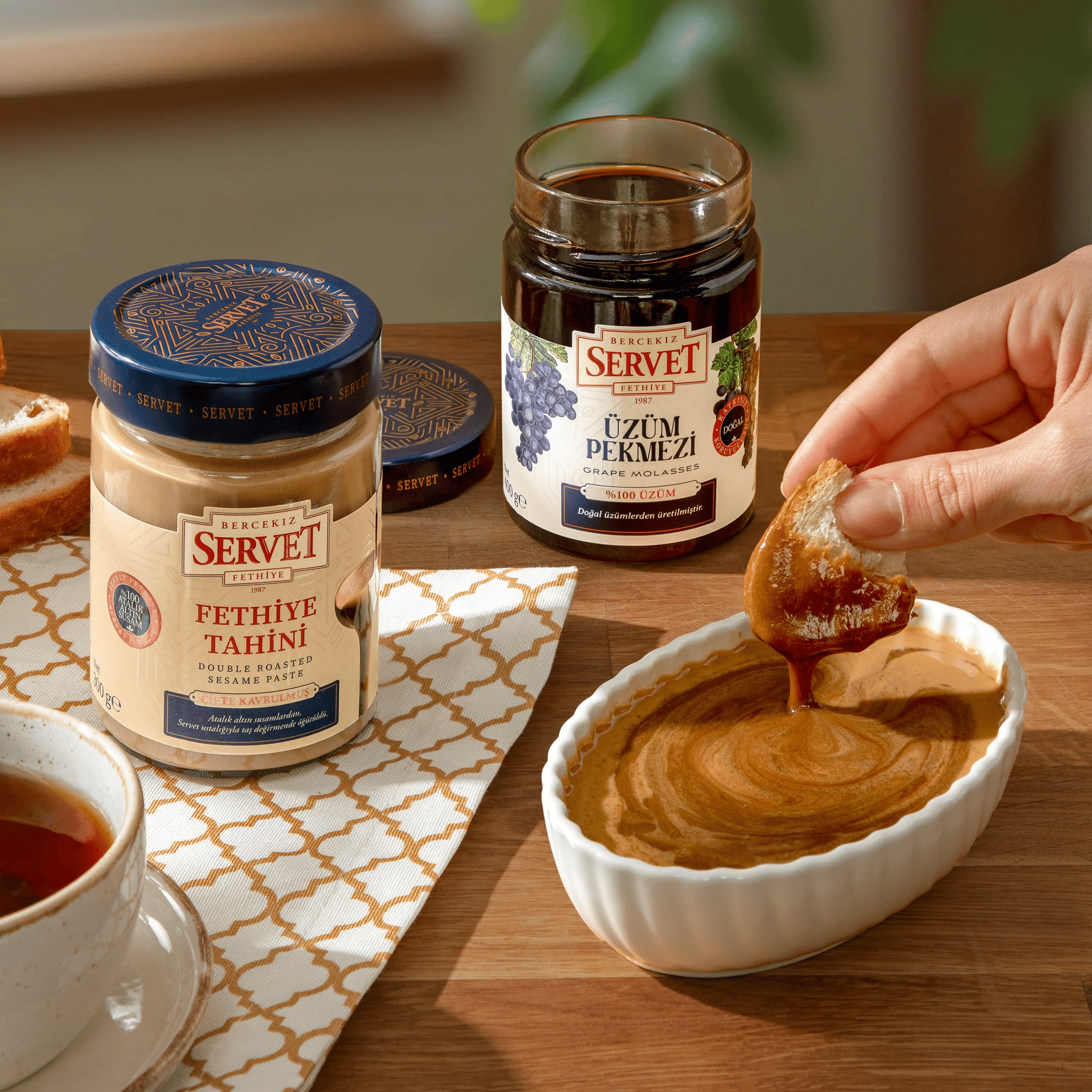 Servet Çifte Kavrulmuş Taze Tahin 300 gr