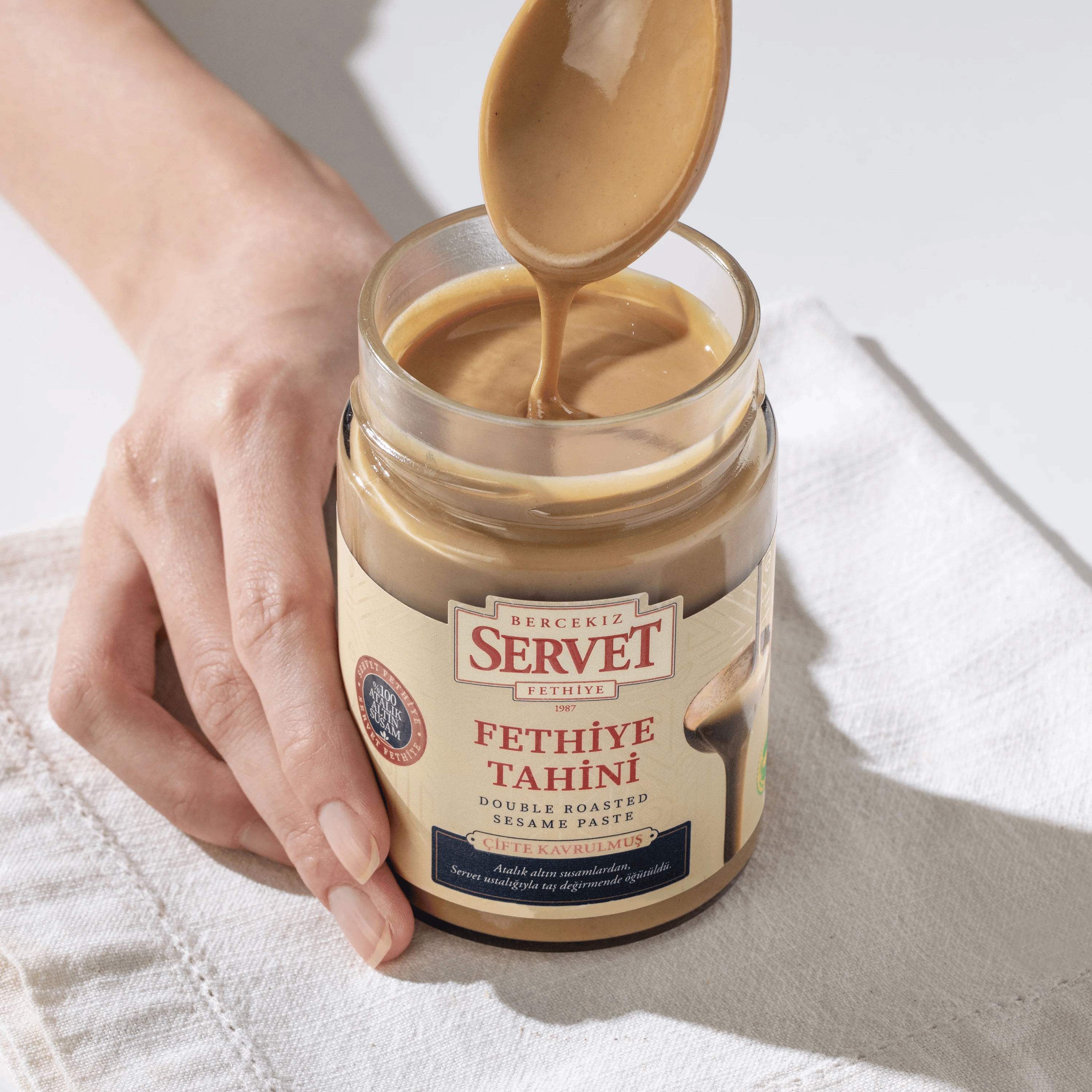 Servet Çifte Kavrulmuş Taze Tahin 300 gr